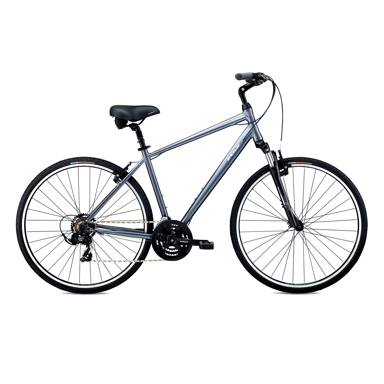 دوچرخه شهری فوجی Crosstown 2.1 رنگ خاکستری2018