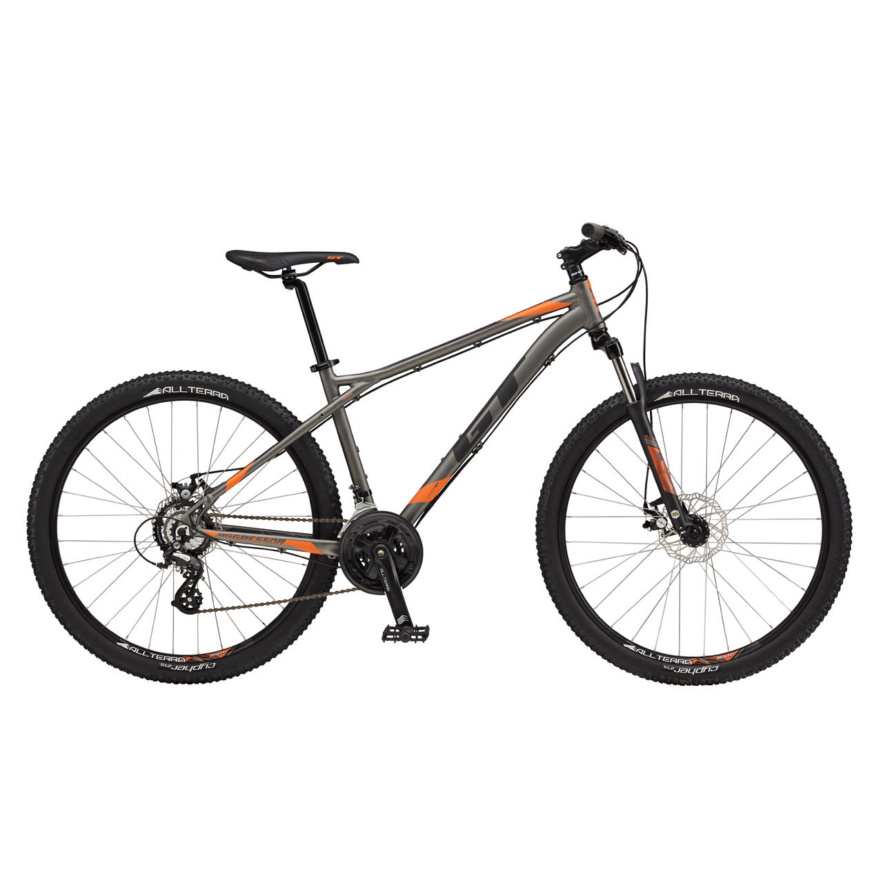 دوچرخه کوهستان جی تی Aggressor Comp سایز 27.5 رنگ خاکستری2017