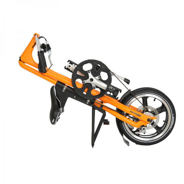 دوچرخه تاشو Strida LT سایز 16 اینچ رنگ نارنجی