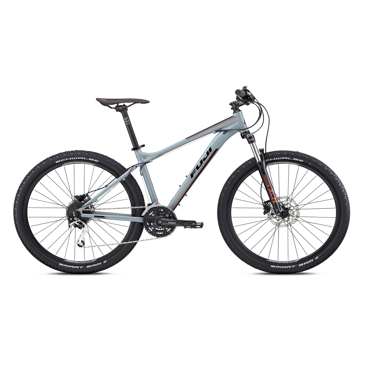 دوچرخه کوهستان فوجی نوادا 1.3 سایز 27.5 رنگ خاکستری2018