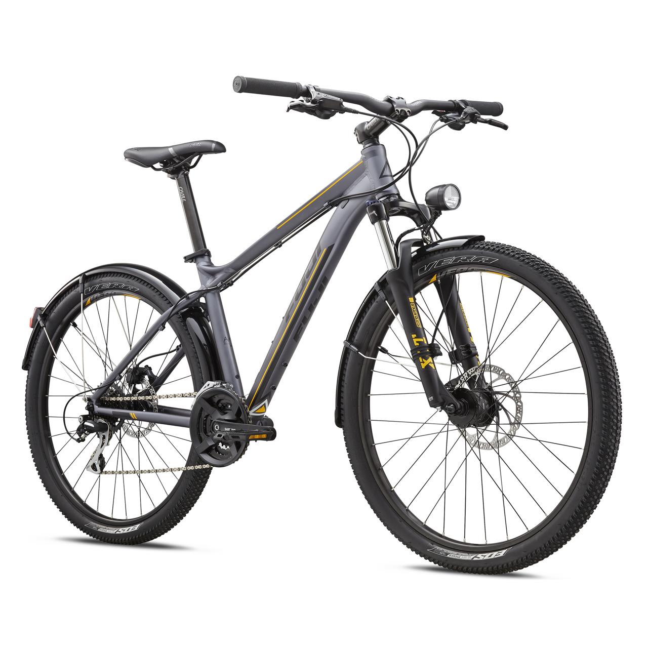 دوچرخه کوهستان فوجی نوادا 1.7 EQP سایز 27.5 رنگ ذغالی2018