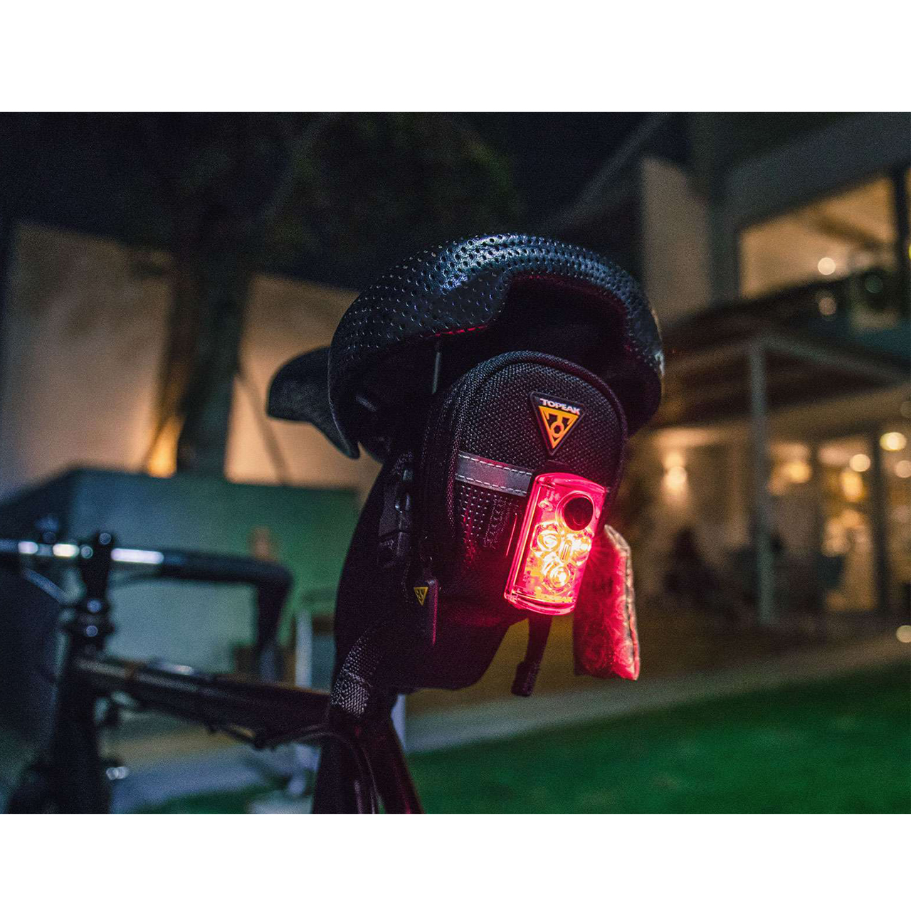 چراغ خطر عقب دوچرخه برند تاپیک مدل RedLite Mini USB