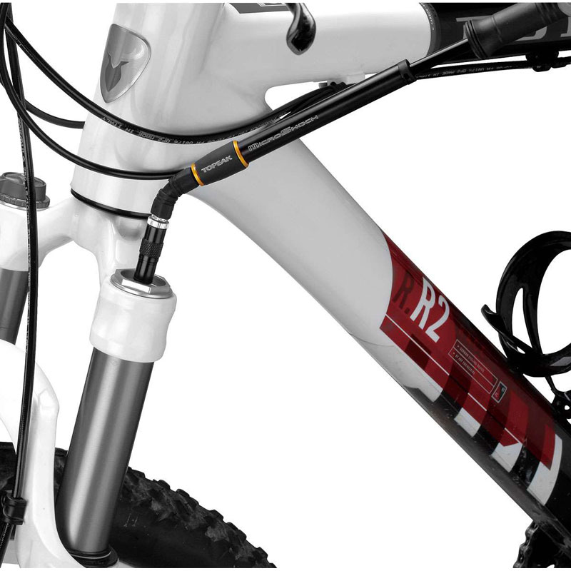 تلمبه دوشاخ دوچرخه مدل Micro Shock برند تاپیک
