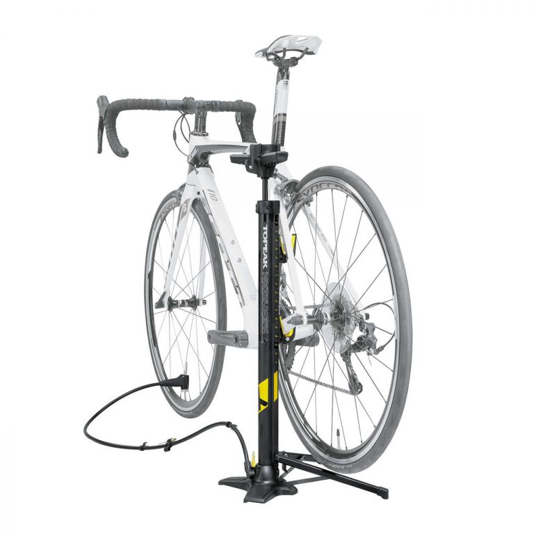 تلمبه ایستاده زمینی به همراه استند دوچرخه برند تاپیک مدل Tranformer™ X