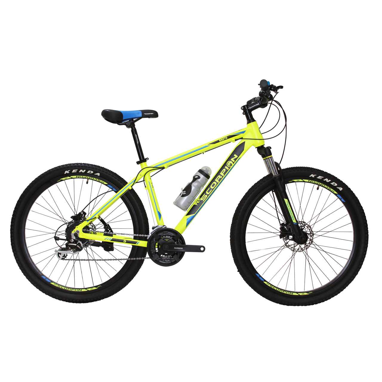 دوچرخه کوهستان اسکورپیون RS270 سایز 27.5 رنگ زرد