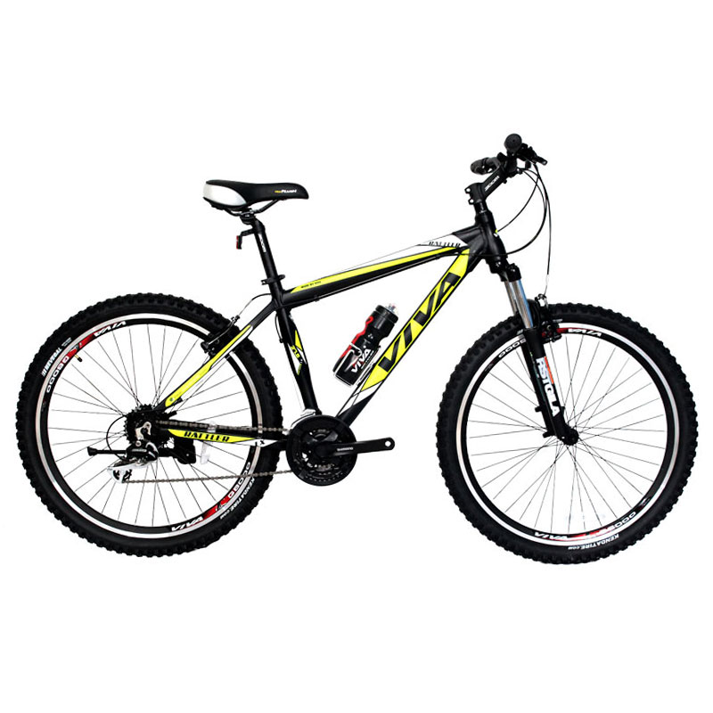 دوچرخه کوهستان برند ویوا مدل viva rattler سایز 27.5 رنگ مشکی/ سفید/ فسفری