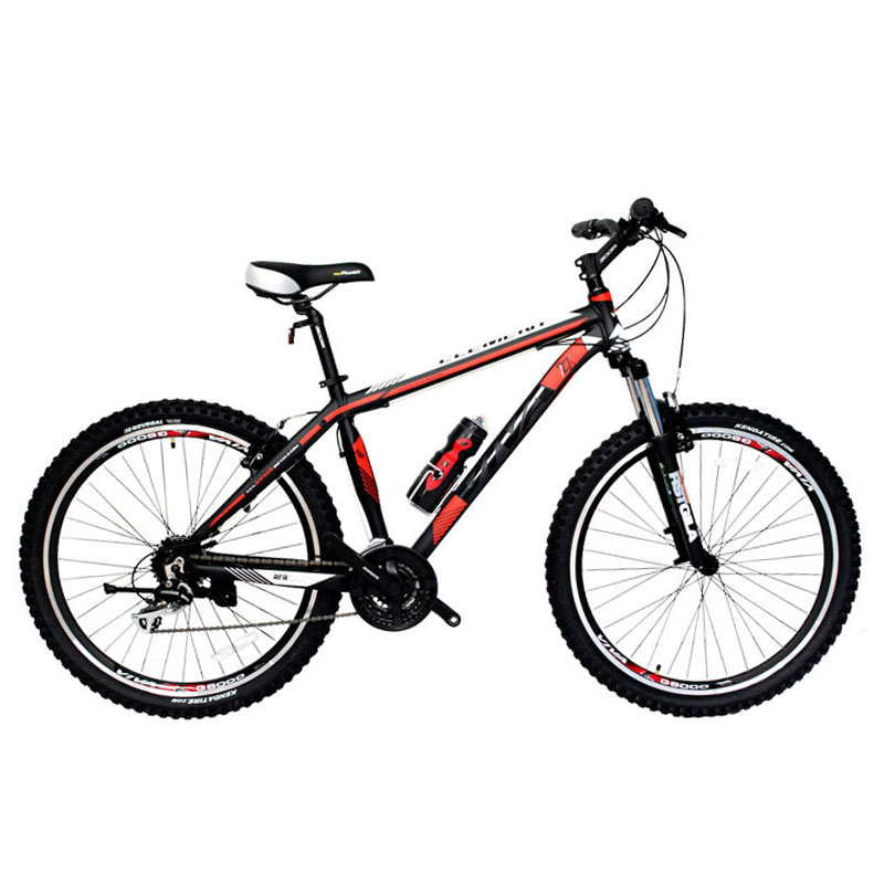 دوچرخه کوهستان برند ویوا مدل viva element سایز 27.5 رنگ مشکی مات/ قرمز/ سفید