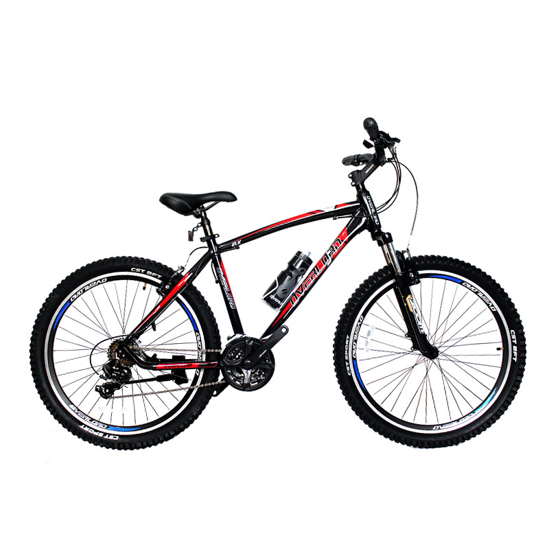 دوچرخه کوهستان برند اورلورد مدل ELK سایز26 رنگ مشکی/ قرمز