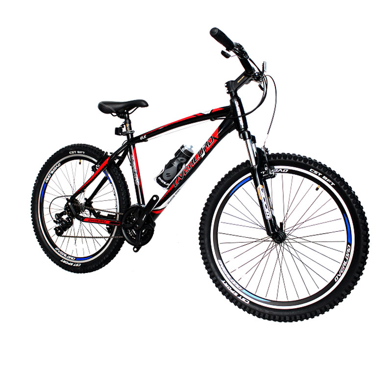 دوچرخه کوهستان برند اورلورد مدل ELK سایز26 رنگ مشکی/ قرمز