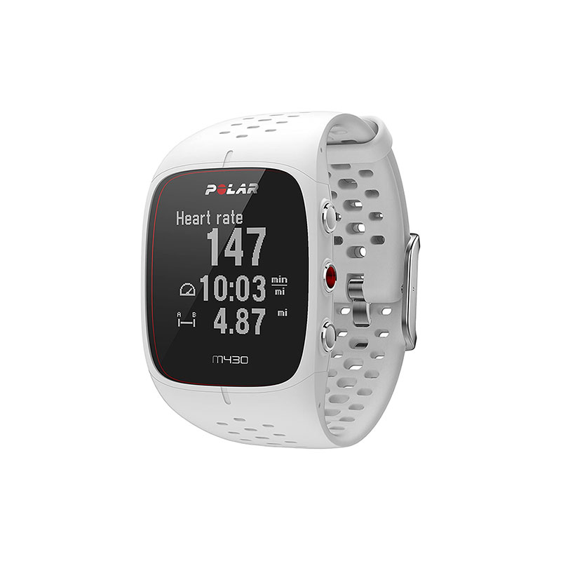 ساعت ورزشی پلار مدل M430 رنگ سفید	