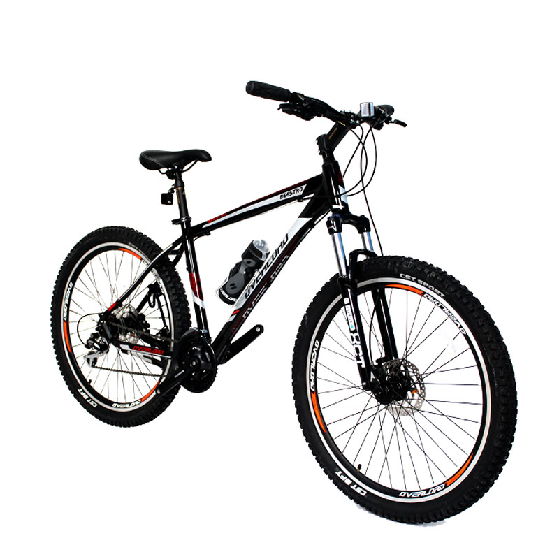 دوچرخه کوهستان برند اورلورد مدل beestro سایز 27.5 رنگ نقره ای، مشکی