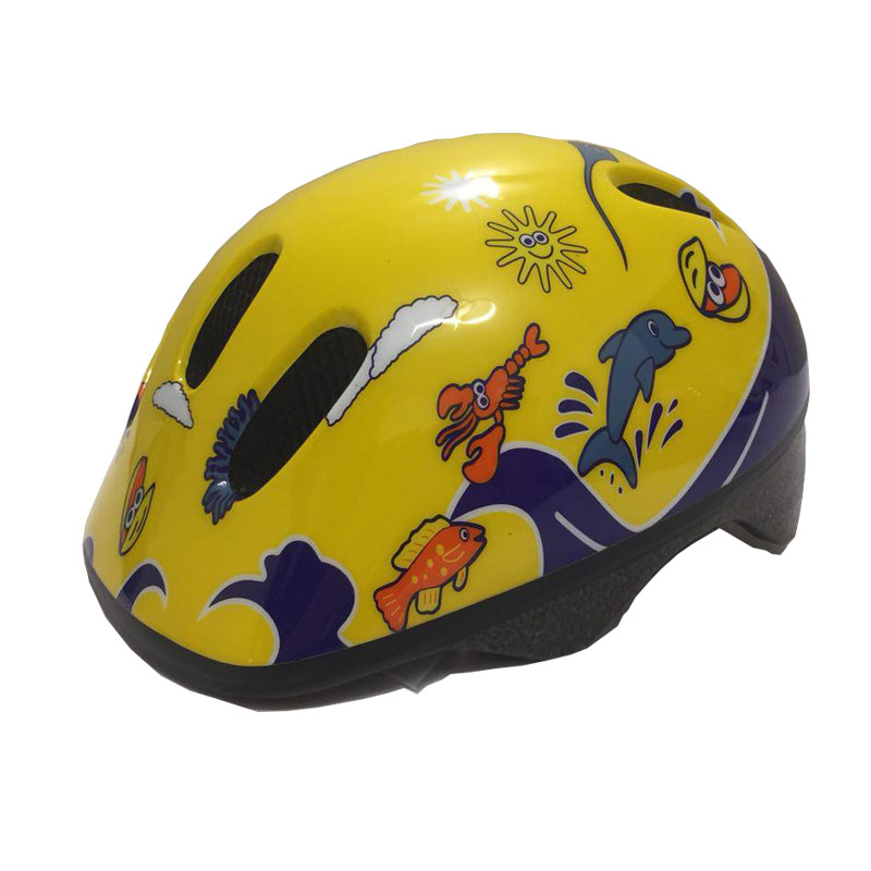 کلاه دوچرخه سواری برند Bellelli رنگ زرد