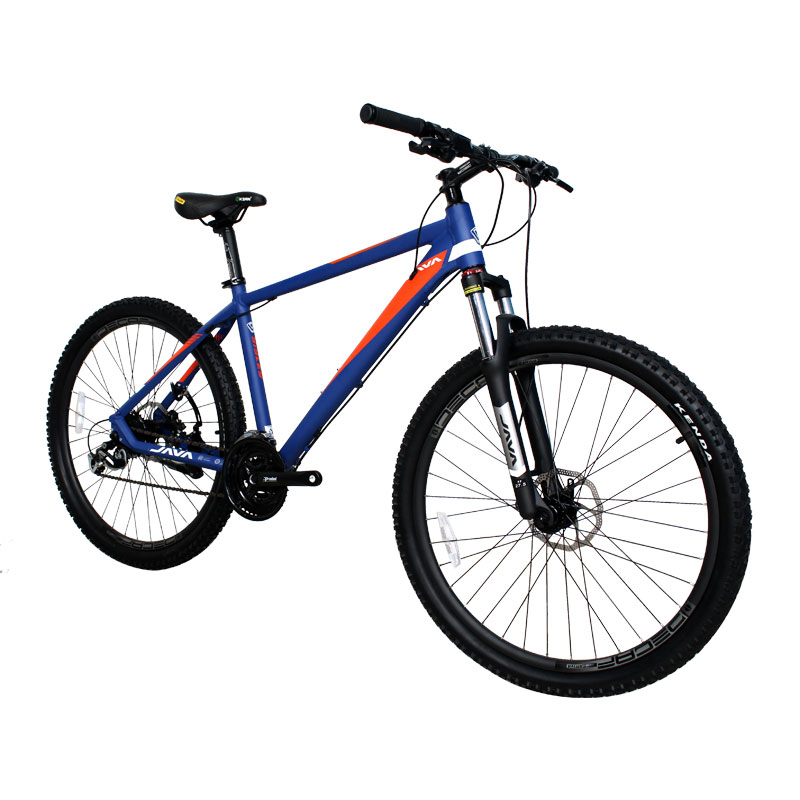 دوچرخه کوهستان برند جاوا مدل SISLEY 24 s سایز 27.5 رنگ آبی / نارنجی