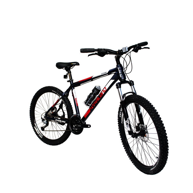 دوچرخه کوهستان برند اورلورد مدل Spark سرمه ای قرمز سفید