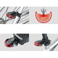 چراغ خطر عقب دوچرخه برند تاپیک مدل REDLITE™ II