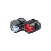 چراغ جلو و چراغ خطر عقب دوچرخه برند تاپیک مدل  HighLite Combo Race