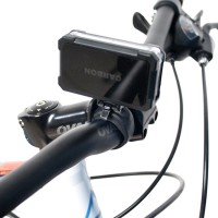 چراغ هشداری شارژی Carbon Light رنگ سفید/زرد