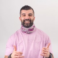 دستمال سر و گردن تیداسان مدل عاشق Teadasun