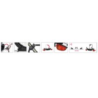 یدک کش حمل دوچرخه برند منابو مدل Sirio plus تیلتینگ