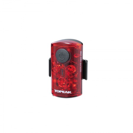 چراغ خطر عقب دوچرخه برند تاپیک مدل RedLite Mini USB