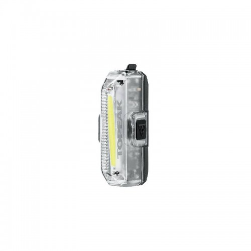 چراغ جلو شارژی دوچرخه برند تاپیک مدل WHITELITE® AERO USB 1W