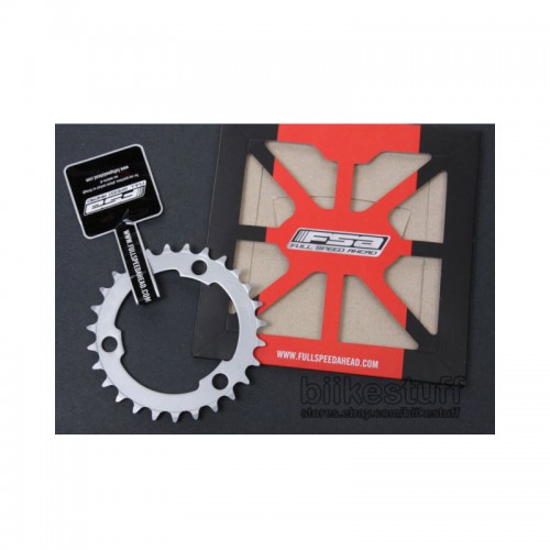 سینی طبق دوچرخه کوهستان برند FSA مدل CNC MTB Storm Gray Alloy86x27T x10