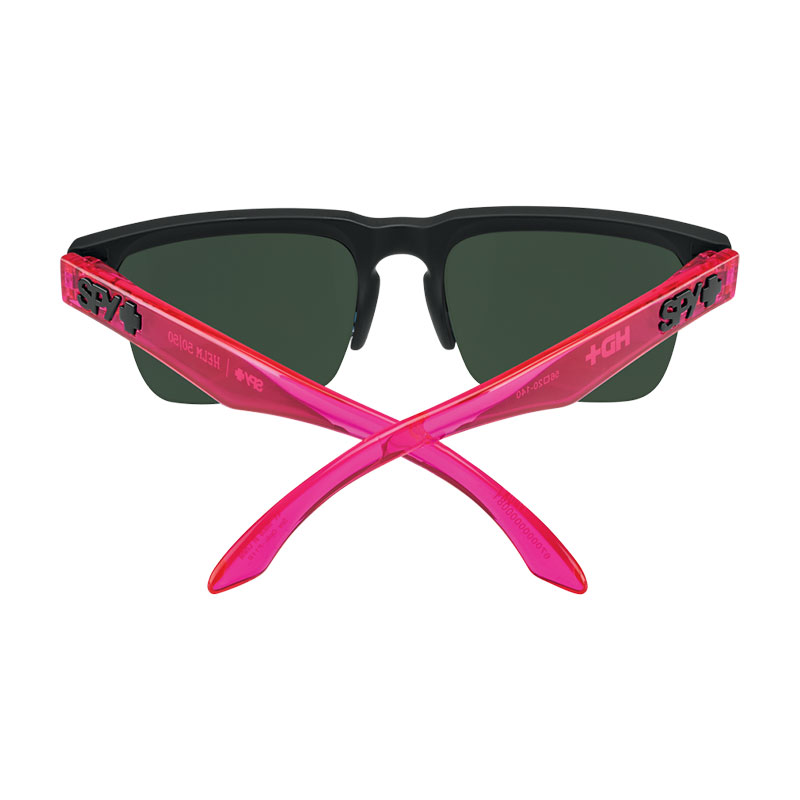 عینک آفتابی اسپای مدل Helm 5050 Soft Matte Black Translucent Pink