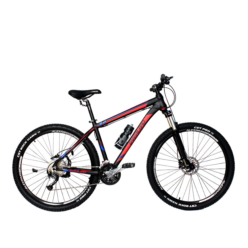 دوچرخه کوهستان برند اورلورد مدل z4 سایز 29 مشکی مات، قرمز ، آبی